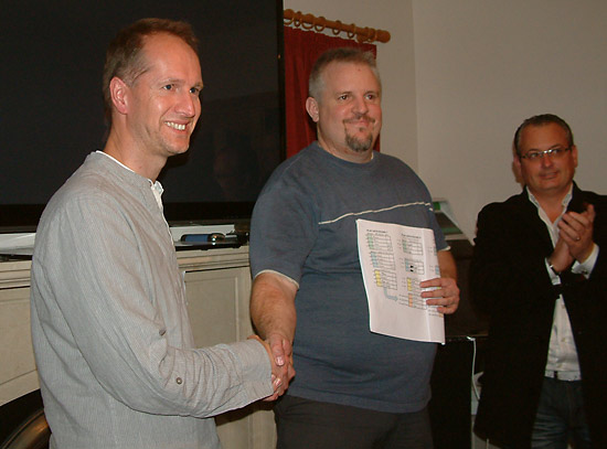 Irish Pinball Open fourth placed Greg Mott