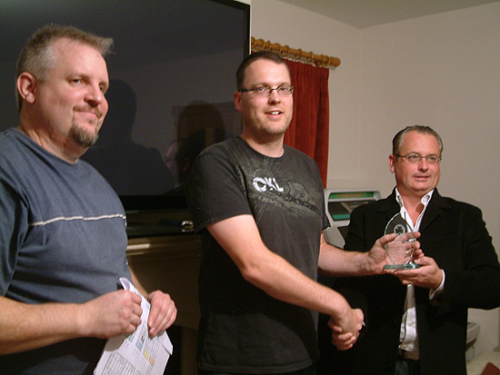 Third placed Nick Marshall