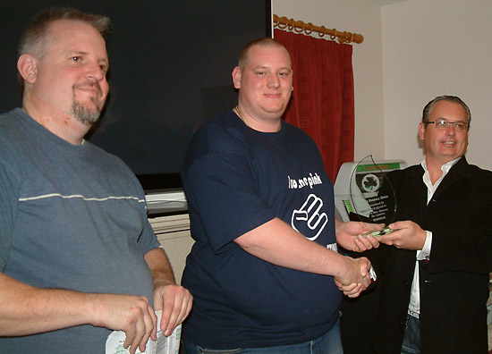 2010 Irish Pinball Open winner, Matt Vince