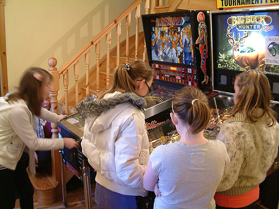 Younger players get ready for the Open tournament