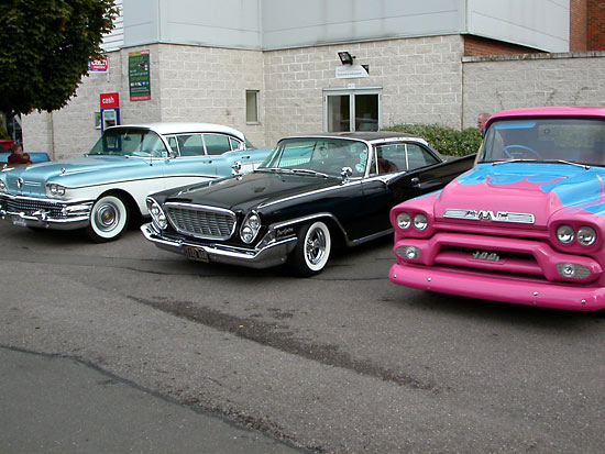 Cars at the Jukebox Madness show