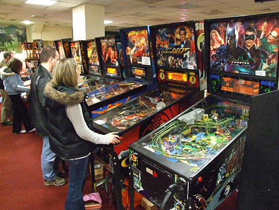 Pinballs available to play and buy