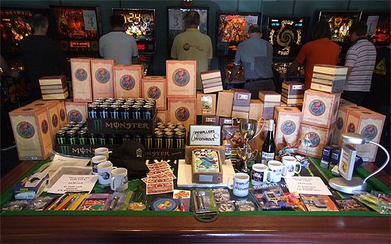 The wide selection of prizes on offer