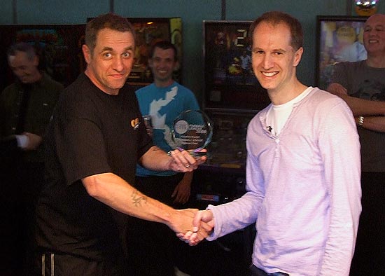 Fourth placed finalist Stan Simpson