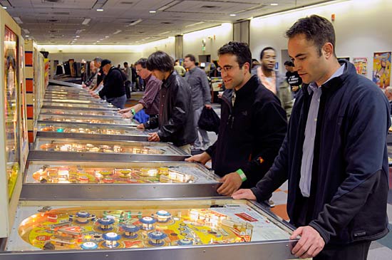 Players enjoying the games