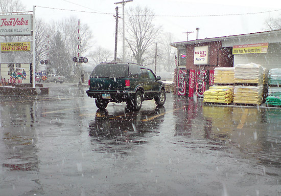 The end of March in Ohio
