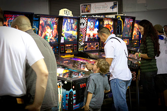 Pinball is a family event as well as a solo passion