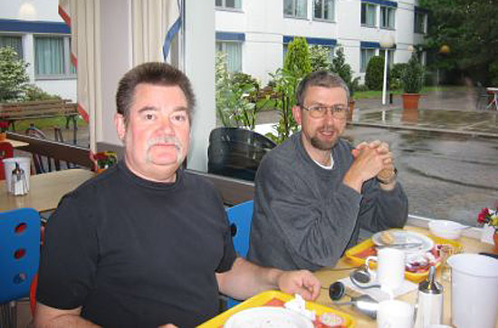 Martin & Steve in Germany in 2007