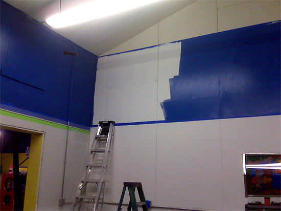 Painting the room