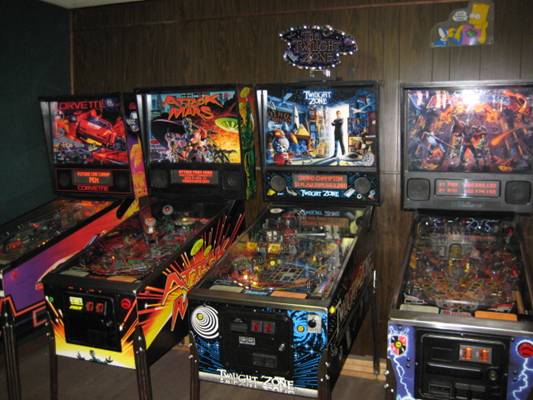 Corvette, Attack from Mars, Twilight Zone & Medieval Madness