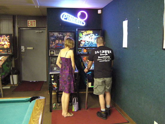 A couple on a date