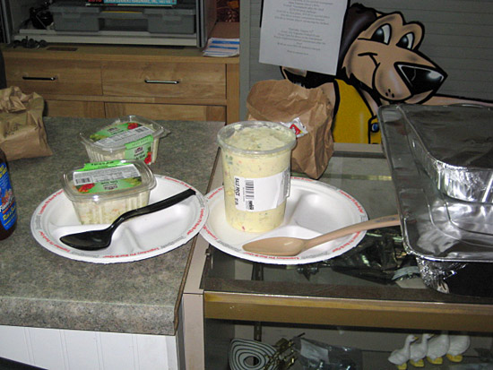Slaw and salad