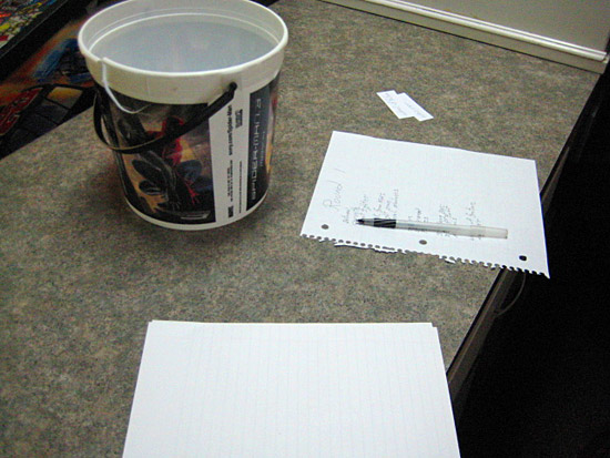 Drawn, games and competitors