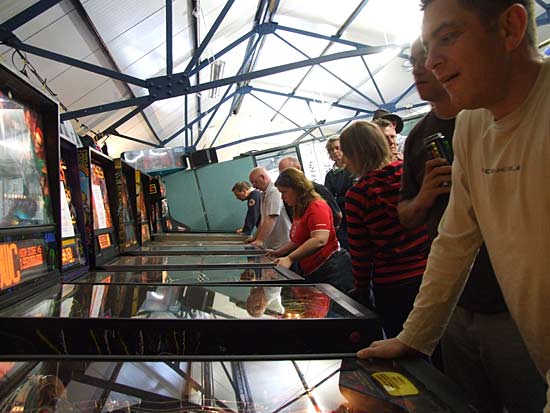 Players enjoying the games