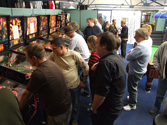 Pinball League players