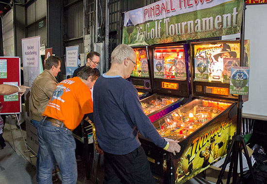 On Sunday there was the Pinball News PinGolf Tournament