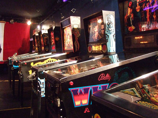 Some of the machines at the Championship