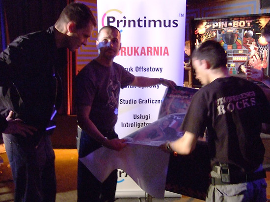 Stern Pinball translites for the finalists