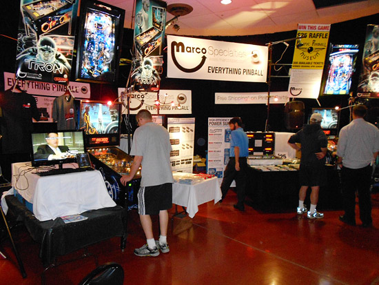 The Marco Specialties stand