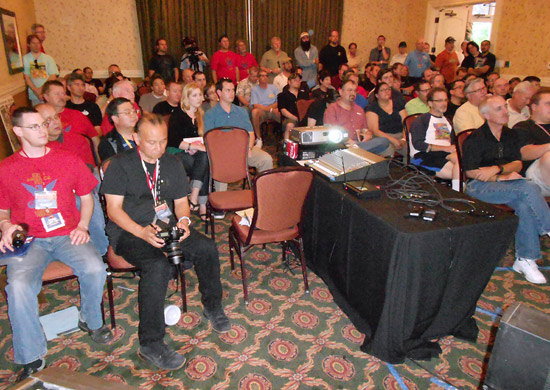 Standing room only at this seminar