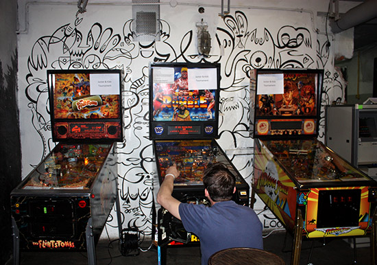 Here we have the Children’s and Team Tournament machines