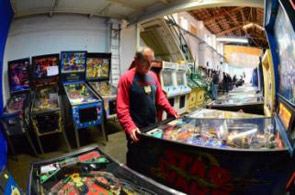 Inside the tournament venue
