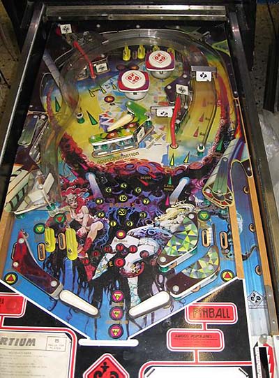The playfield from Lortium