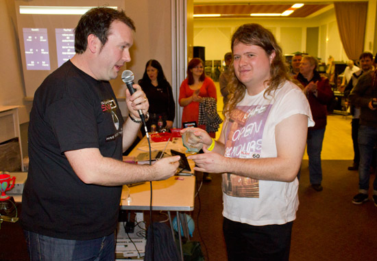 Third place, Andrew Foster