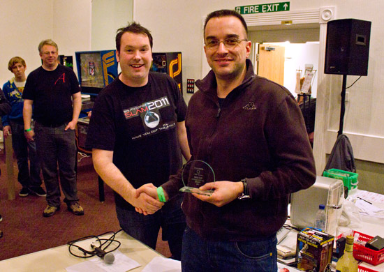 Winner of both Cactus Canyon high score competitions, Peter Scheldt