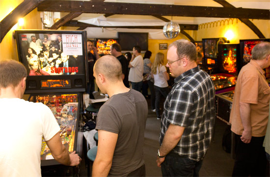 Greg plays the high score competition on The Sopranos