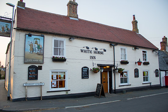 The White Horse pub in Swavesey