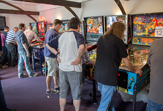 Sunday, and practice for the UK Pinball Cup