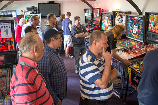 Then it was back to the first round of the UK Pinball Cup