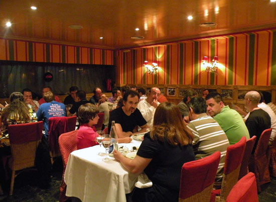 No better place to relax than enjoying a good dinner