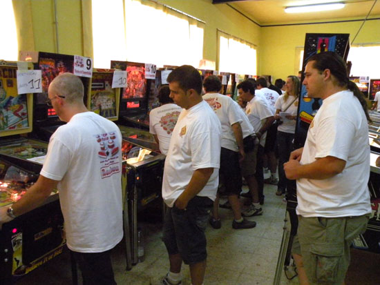 A moment of the main competition