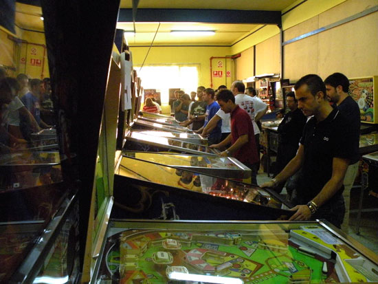 Main Tournament Semi-Finals in progress
