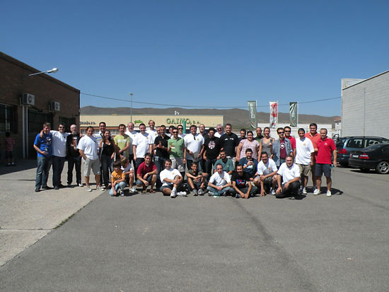 Group photo of TEP09 participants