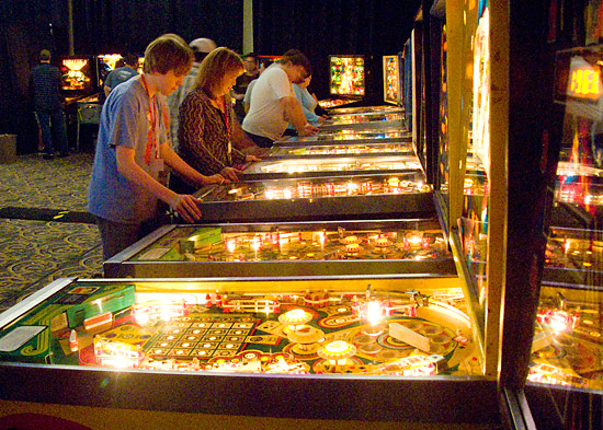 Pinballs at the show