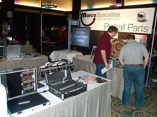 The Marco Specialties stand