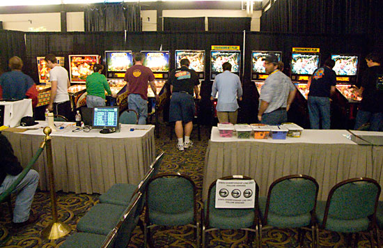 The tournament area