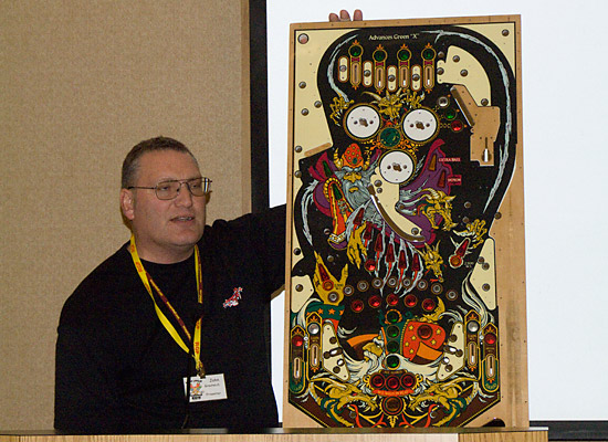 John with a sorcerer playfield