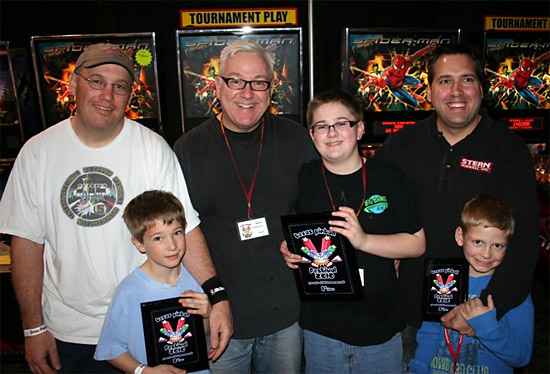 The Lefkoffs (2nd), The Hendersons (1st) and the Hassells (3rd)