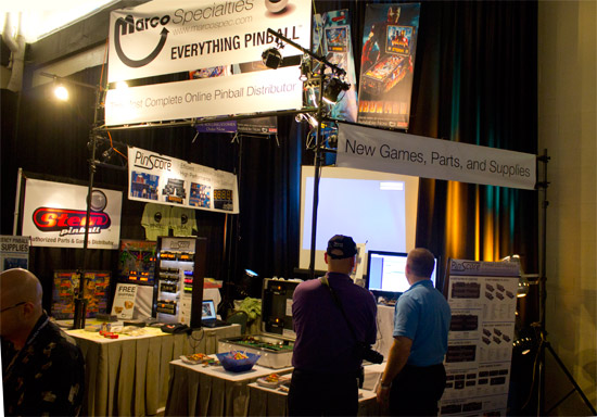 The Marco Specialties stand