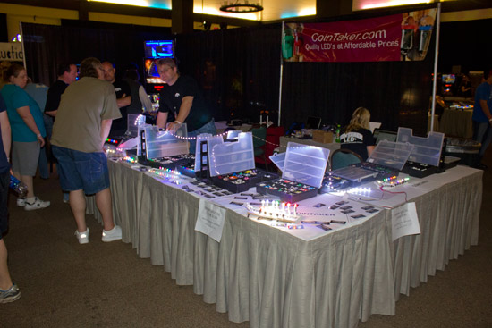 The CoinTaker stand