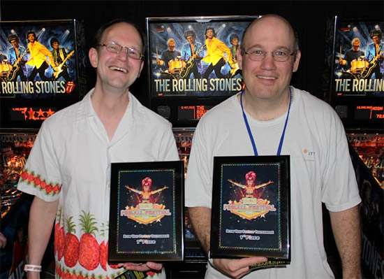 Draw Your Partner Tournament winners, Andy Choate & Adam Lefkoff 