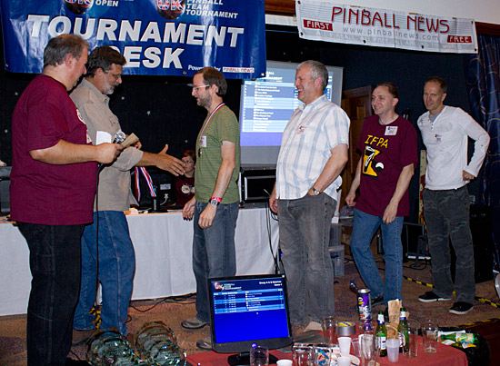 Second placed Wild Zero also receive their prizes