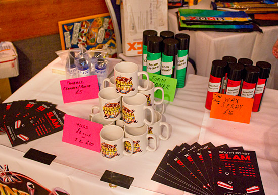 A small selection of the items for sale at the front desk
