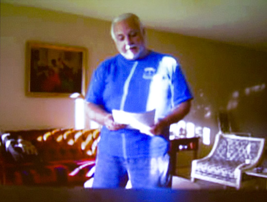 John Trudeau's video message