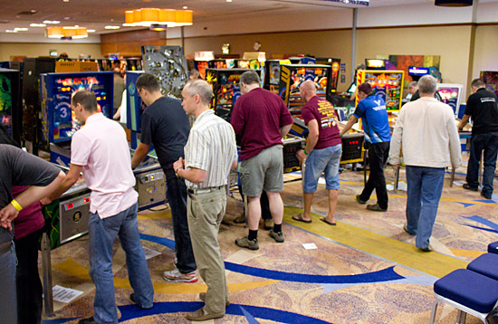 The UK Pinball Classic gets underway
