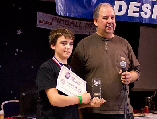 Martyn Raison was second